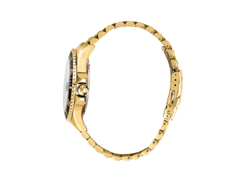 Reloj de Cuarzo Sector No Limits 230, PVD Oro, Negro, 43 mm, R3253161051