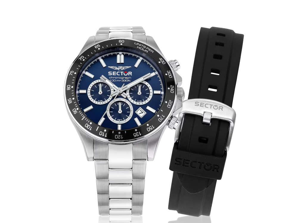 Reloj de Cuarzo Sector No Limits 230, Azul, 43 mm, R3271661028