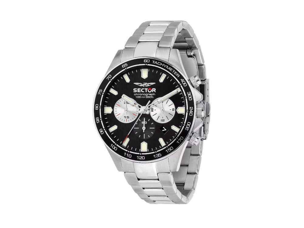 Reloj de Cuarzo Sector No Limits 230, Negro, 43 mm, R3273661050