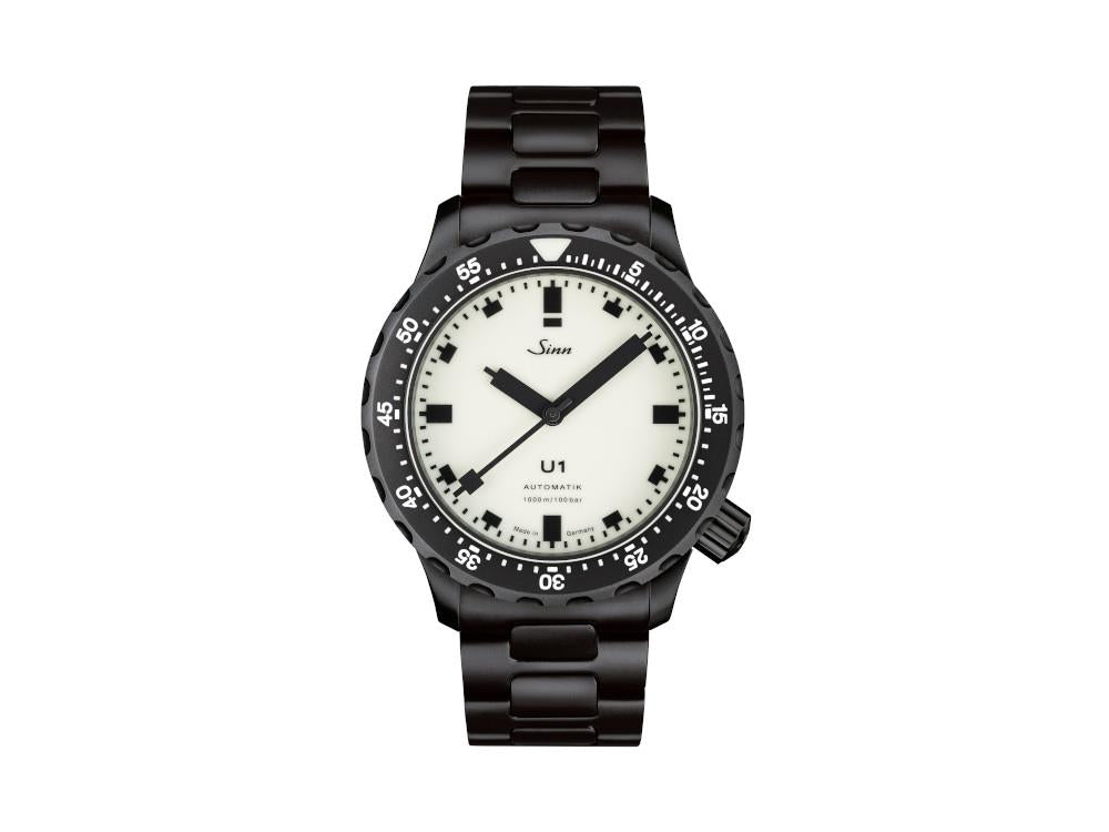 Reloj Automático Sinn U1 SL, 44mm, 100 atm, Acero submarino, 1010.0243