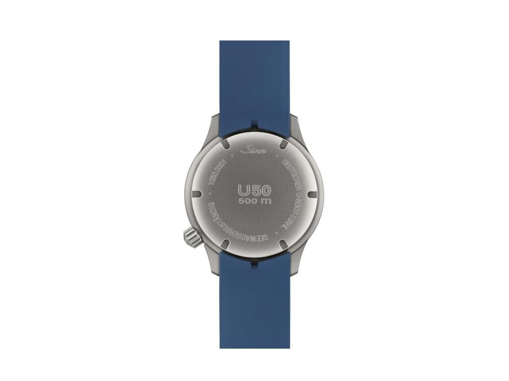 Reloj Automático Sinn U50 B, 41mm, 50 atm, Acero inoxidable submarino, 1050.0101