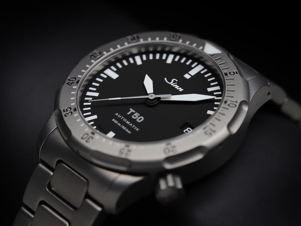Reloj Automático Sinn T50, SW 300-1, 41 mm, 50 atm, Titanio, 1052.010 MB315