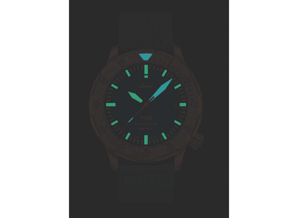 Reloj Automático Sinn T50 Goldbronze B, 50 atm, Edición Limitada, 1052.062