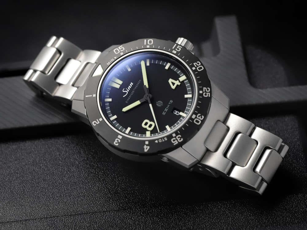 Reloj Automático Sinn EZM 19, Negro, 41 mm, 119.010 MB62