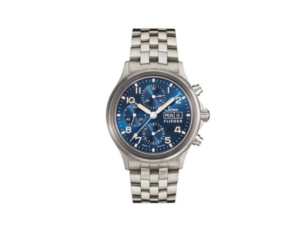 Reloj Automático Sinn Sa Pilot BE, SW 500, Cronógrafo, 42 mm, 358.064 MB76