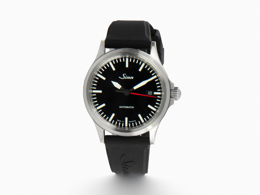 Reloj Automático Sinn IW-556, Negro, Silicona, Cierre pin, 556.0106 SI50