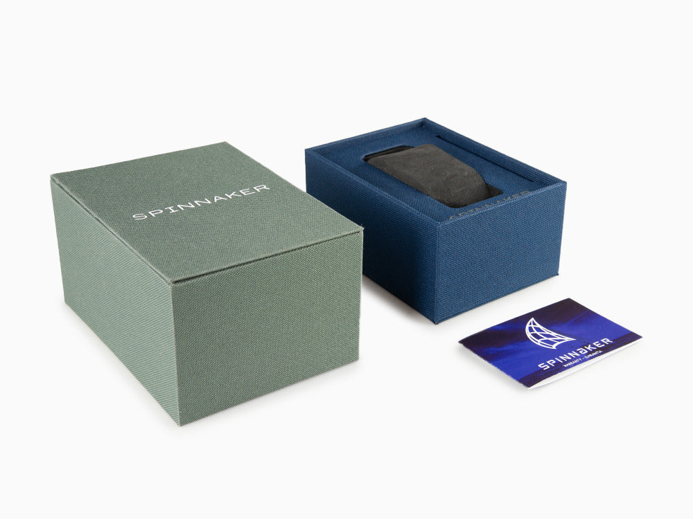 Reloj Automático Spinnaker Croft Regiment Blue, Azul, 40 mm, 15 atm, SP-5100-22