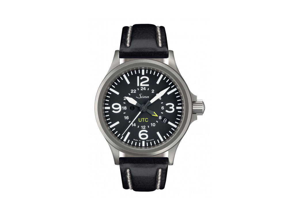 Reloj Automático Sinn 856 UTC, ETA 2893-2, 40mm, GMT, Piel, 856.010 LB35