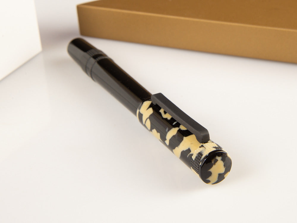 Roller Tibaldi Perfecta Tortoise Beige, Resina, Negro, Paladio, PFC-958-RB