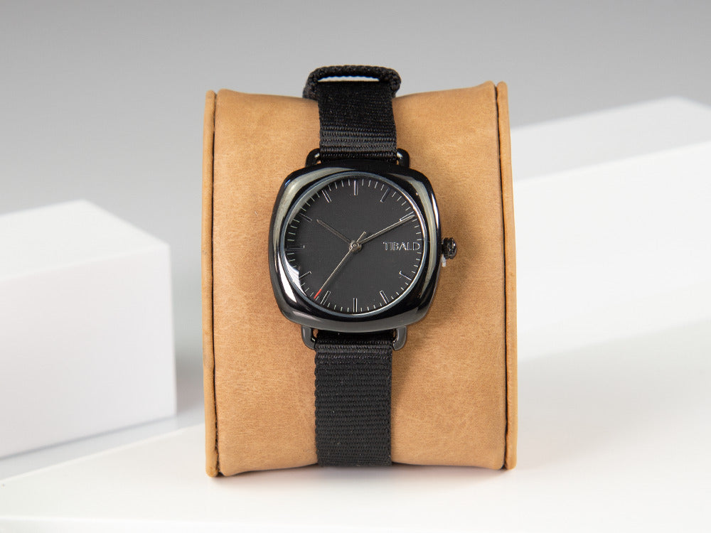 Reloj de Cuarzo Tibaldi Ladies, Negro, 32 mm, Correa textil, TMF-237-GG
