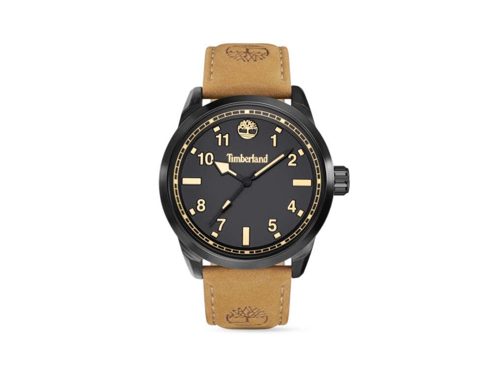 Reloj de Cuarzo Timberland Small Henniker, Metal, Negro, 44 mm, TDWGA0109701