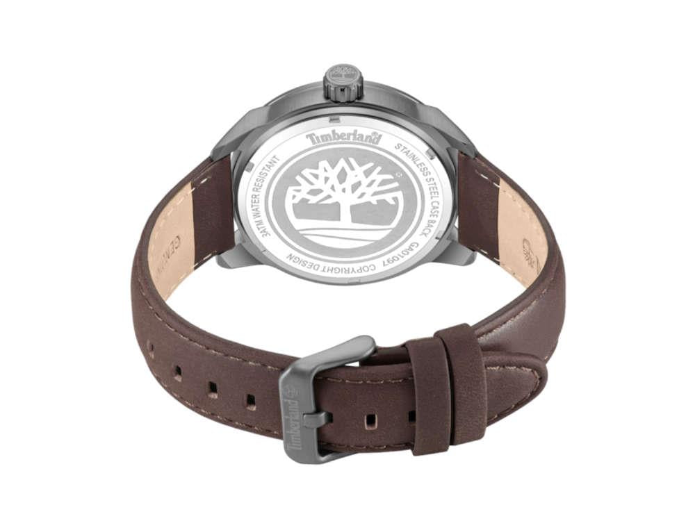 Reloj de Cuarzo Timberland Small Henniker, Metal, Verde, 44 mm, TDWGA0109702