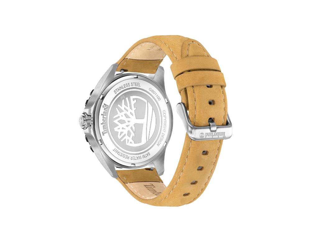 Reloj de Cuarzo Timberland Solar Peak, Azul, 45 mm, TDWGB0110001