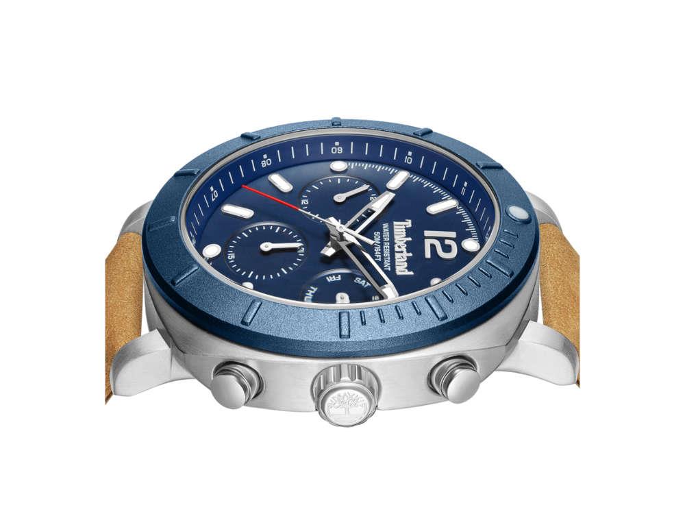 Reloj de Cuarzo Timberland Pyperville, Azul, 46 mm, TDWGF0074901