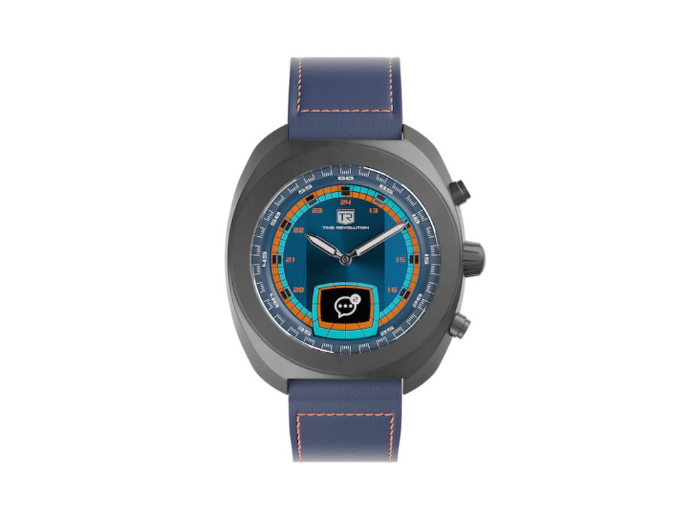 Reloj Híbrido Time Revolution Hybrid 01 Aurora PVD, Azul, 42 mm, TR01.4B-1