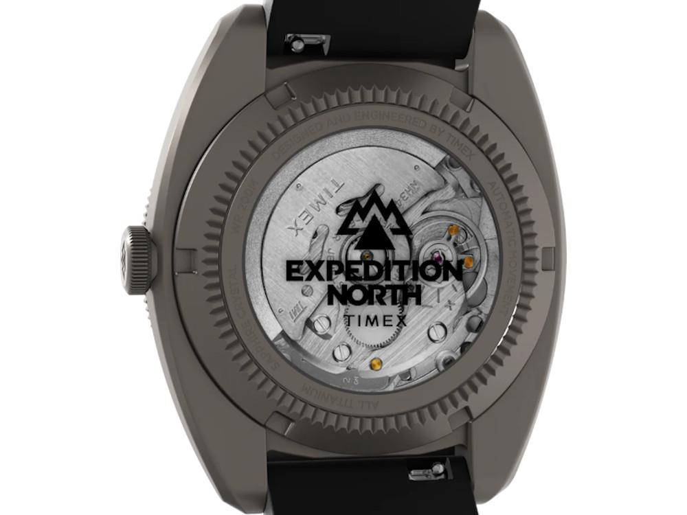 Reloj Automático Timex Expedition, Titanio, Negro, 41 mm, TW2W53000
