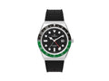 Reloj de Cuarzo Timex Q Timex GMT, Negro, 38 mm, TW2W57500
