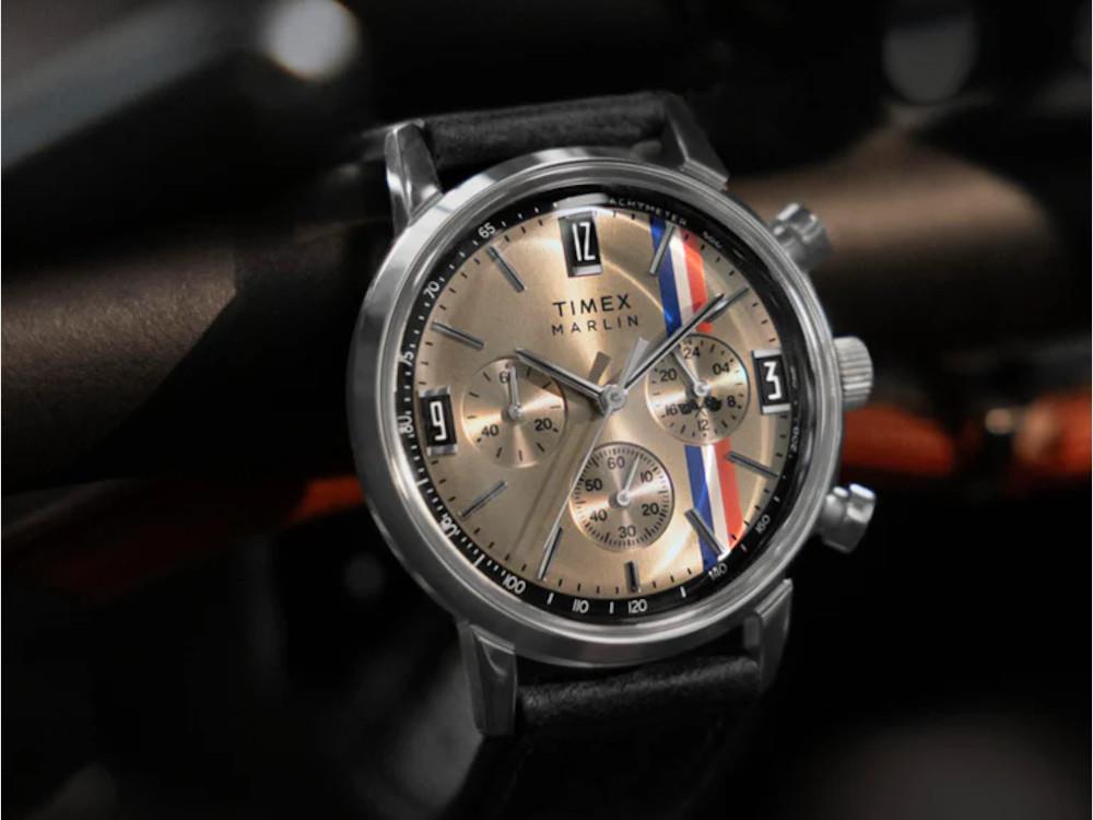 Reloj de Cuarzo Timex Marlin Chronograph Tachymeter, Bronce , 40 mm, TW2W98900