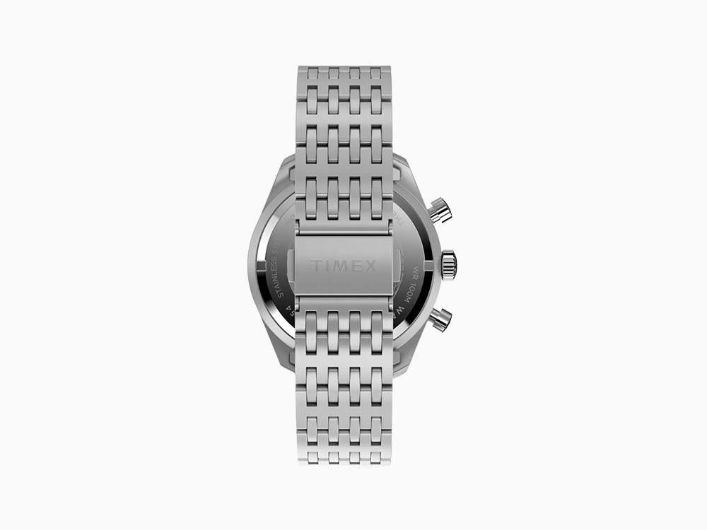 Reloj de Cuarzo Timex Waterbury Traditional, Plata, 41 mm, Cronógrafo, TW2Y18700