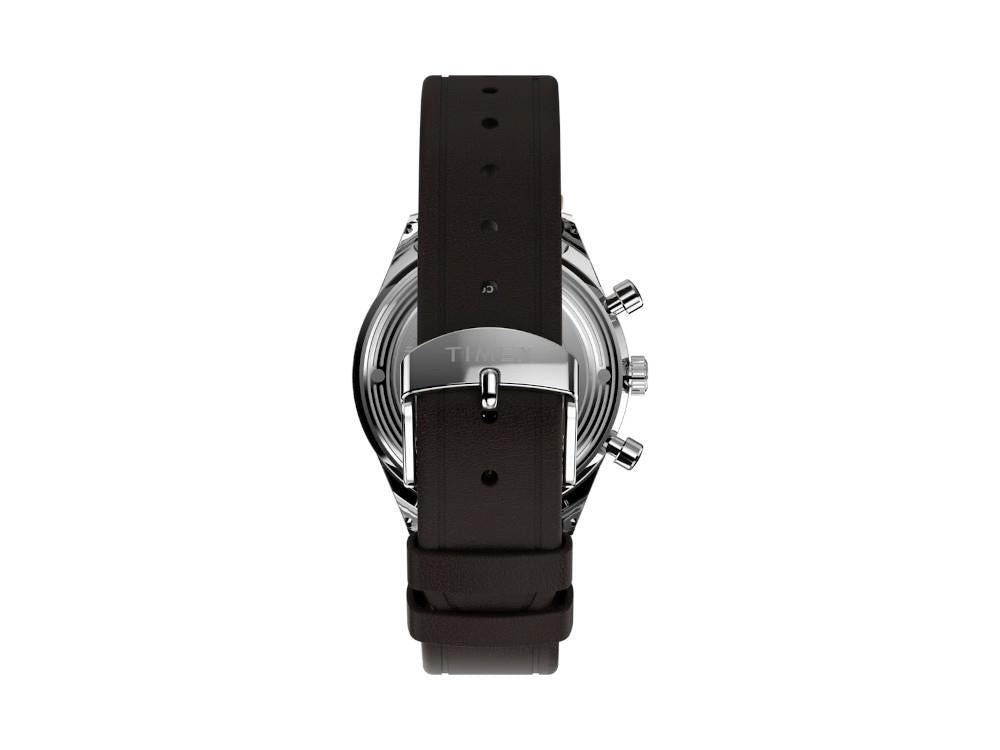 Reloj de Cuarzo Timex Marlin, Acero reciclado,Marrón, Cronógrafo,TW2Y24700