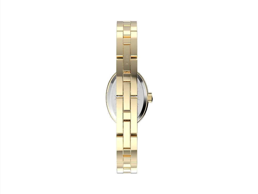 Reloj de Cuarzo Timex Cavatina, Latón, Blanco,19mm, TW2Y26700