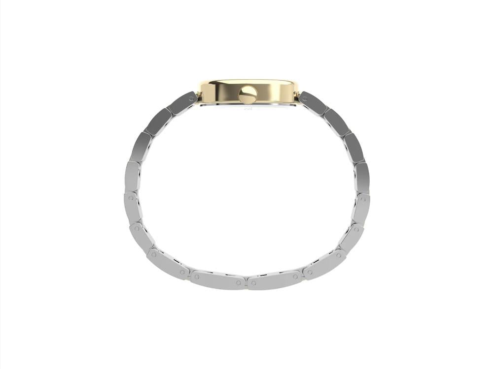 Reloj de Cuarzo Timex Cavatina, Latón, Blanco,19mm , TW2Y26800