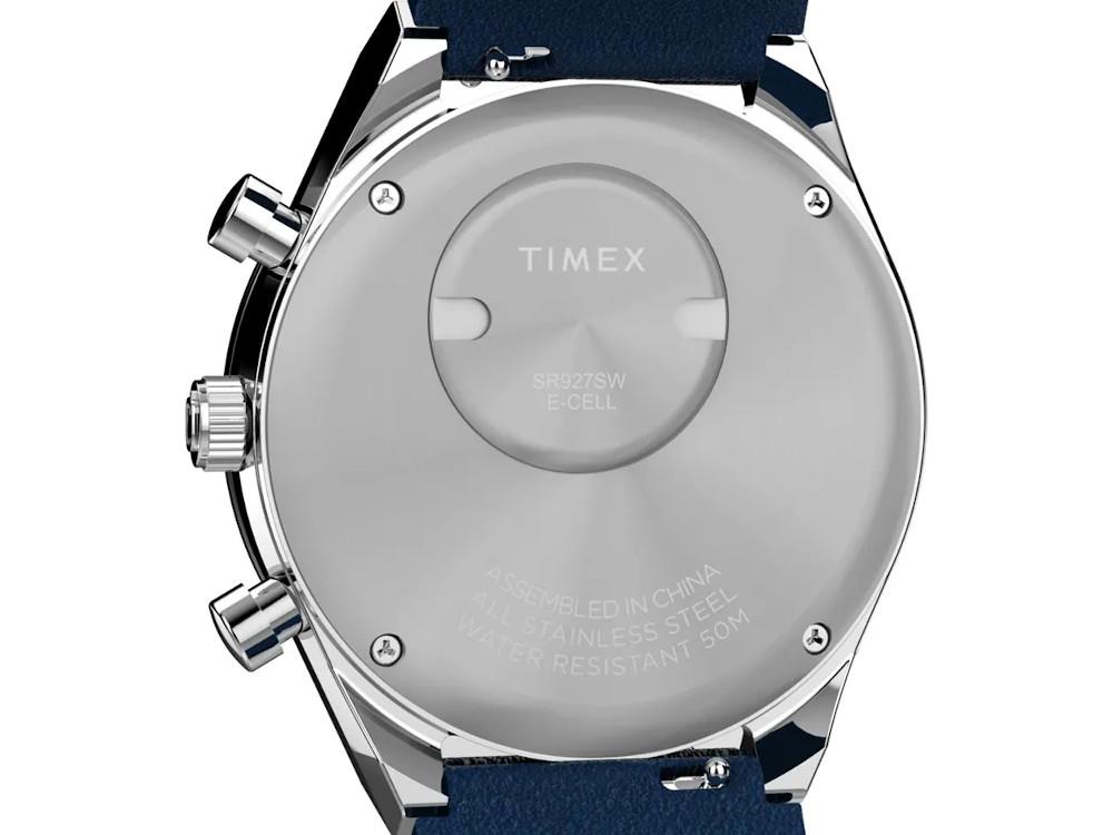 Reloj de Cuarzo Timex Q Chrono , Azul, 40 mm, Cronógrafo, TW2Y36100