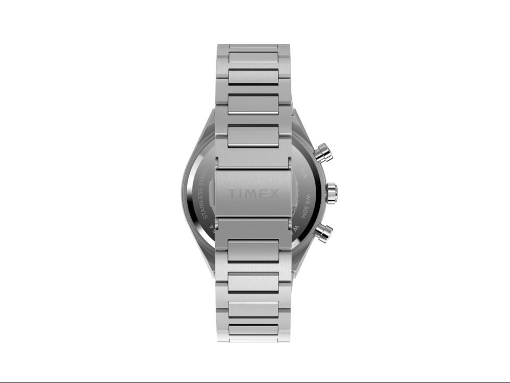 Reloj de Cuarzo Timex Q Timex Continental, Azul, 40 mm, Cronógrafo, TW2Y55900