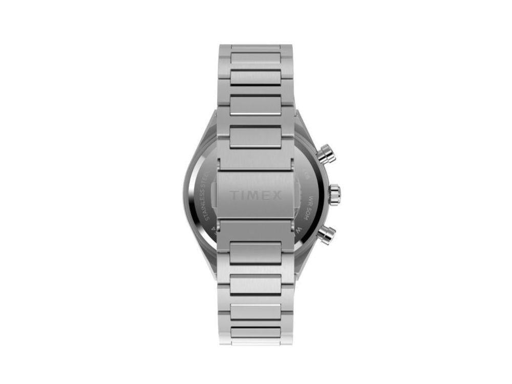 Reloj de Cuarzo Timex Q Timex Continental, Azul, 40 mm, Cronógrafo, TW2Y55900