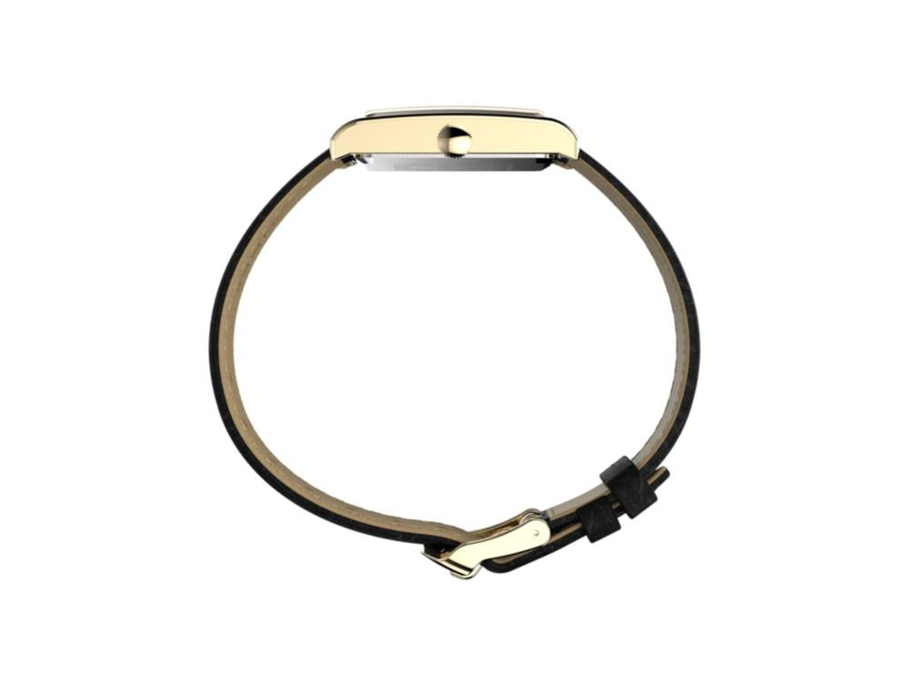 Reloj de Cuarzo Timex 1976 Dress Rectangle Reissue, Blanco, TW2Y56200