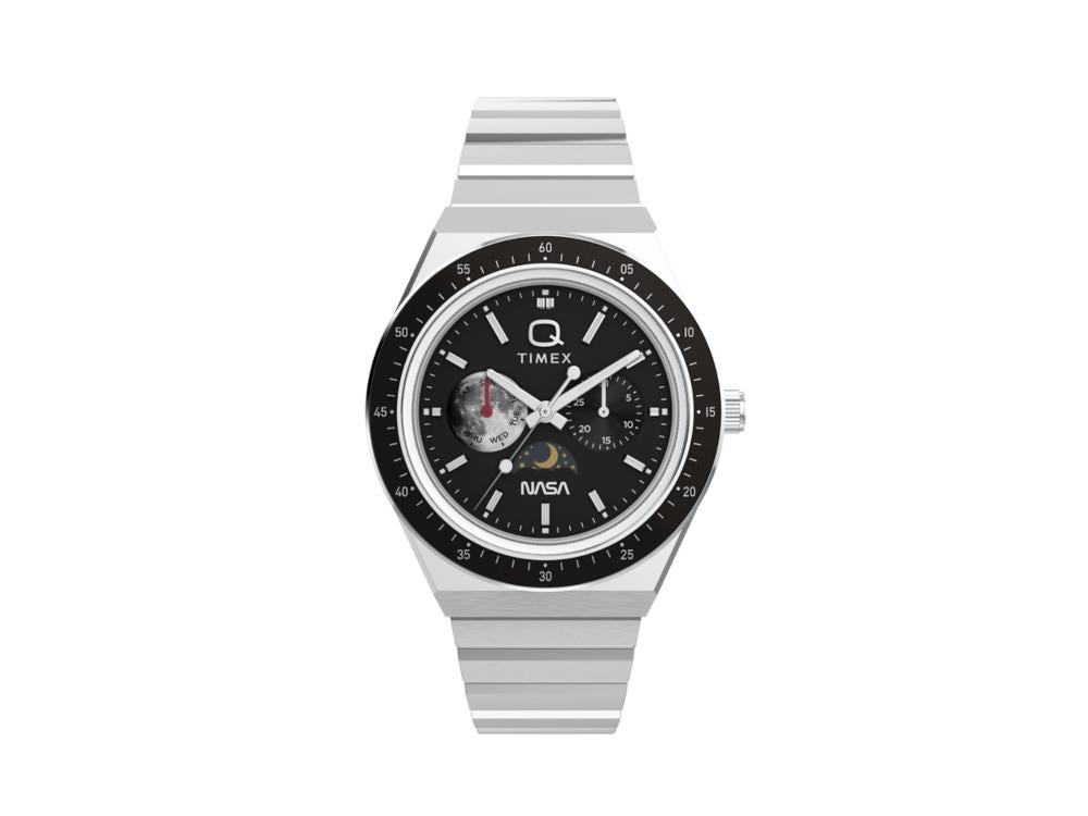 Reloj de Cuarzo Timex x NASA Q Timex, Negro, 40 mm, TW2Y56700