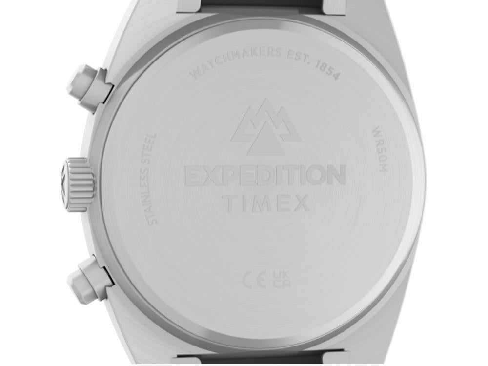 Reloj de Cuarzo Timex Expedition Capstone Chrono, Negro, 41 mm, TW2Y61200