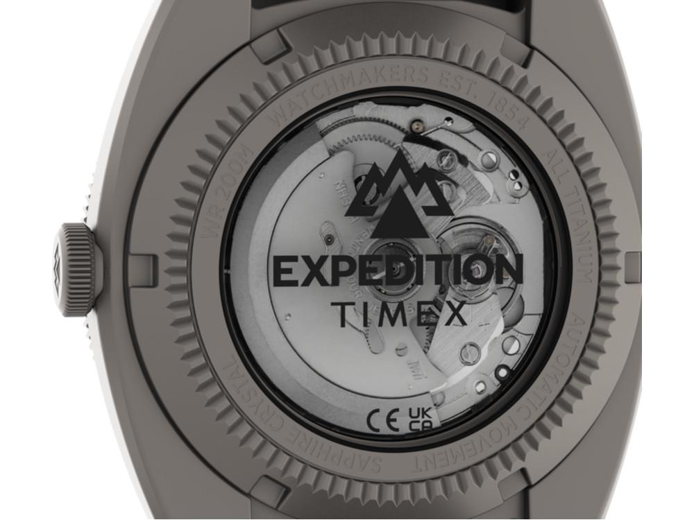 Reloj Automático Timex Expedition Pioneer Titanium, Negro, 41 mm, TW2Y63800