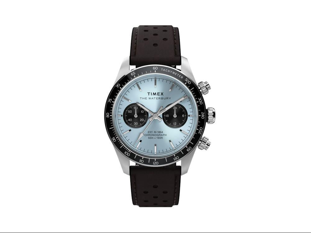 Reloj de Cuarzo Timex The Waterbury, Azul, 39 mm, Cronógrafo, TW2Y70600