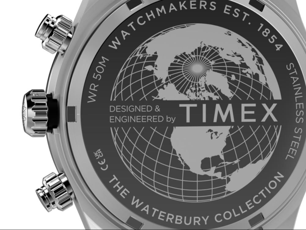 Reloj de Cuarzo Timex The Waterbury, Azul, 39 mm, Cronógrafo, TW2Y70600