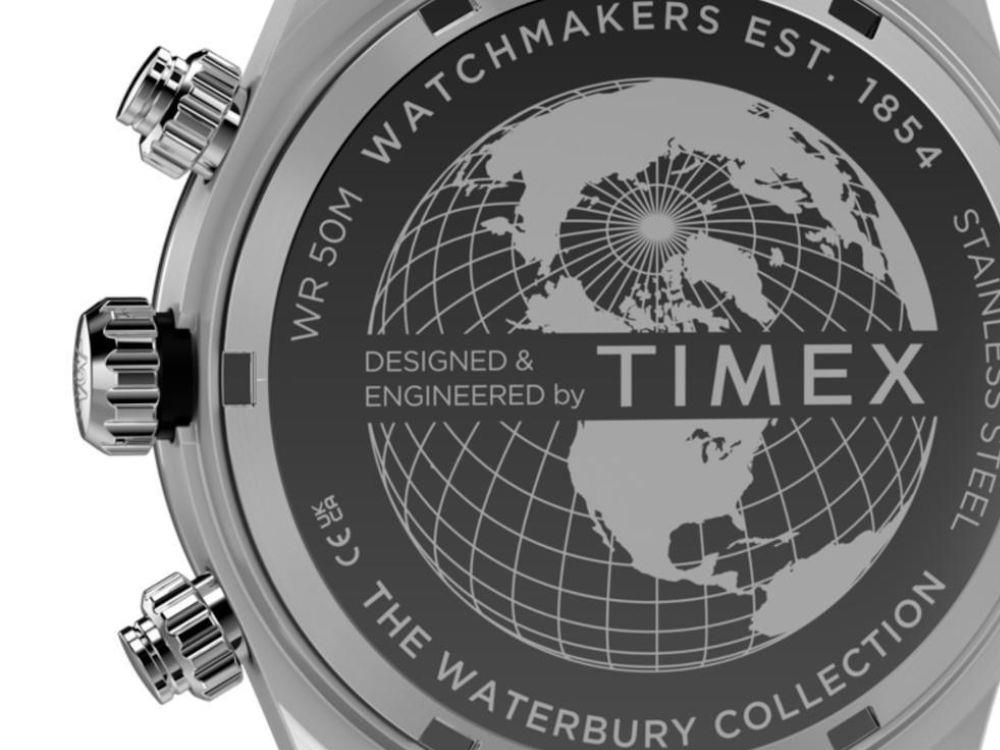 Reloj de Cuarzo Timex The Waterbury, Azul, 39 mm, Cronógrafo, TW2Y70600