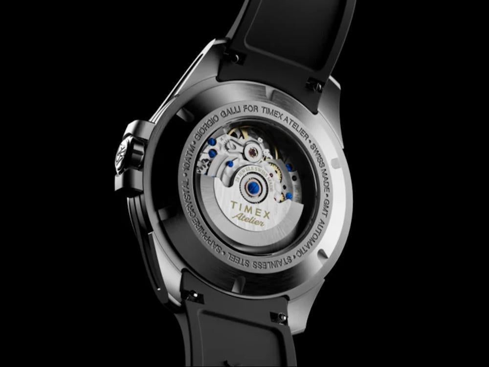 Reloj Automático Timex Atelier GMT24 M1a, Negro, 40 mm, TW2Y72400
