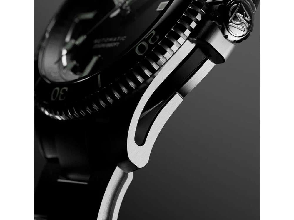 Reloj Automático Timex Atelier Marine M1a, Negro, 41 mm, TW2Y72500