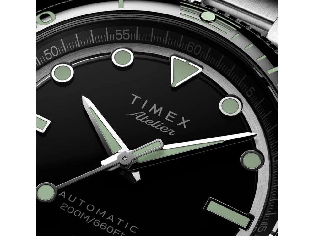 Reloj Automático Timex Atelier Marine M1a, Negro, 41 mm, TW2Y72500