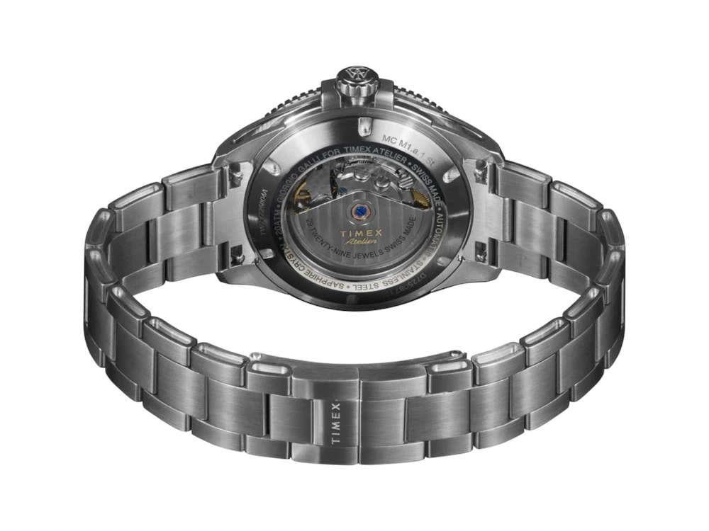 Reloj Automático Timex Atelier Marine M1a, Negro, 41 mm, TW2Y72500