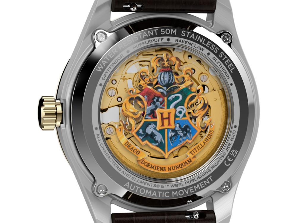 Reloj Automático Timex The Waterbury x Harry Potter, dorado, 39 mm, TW2Y75500