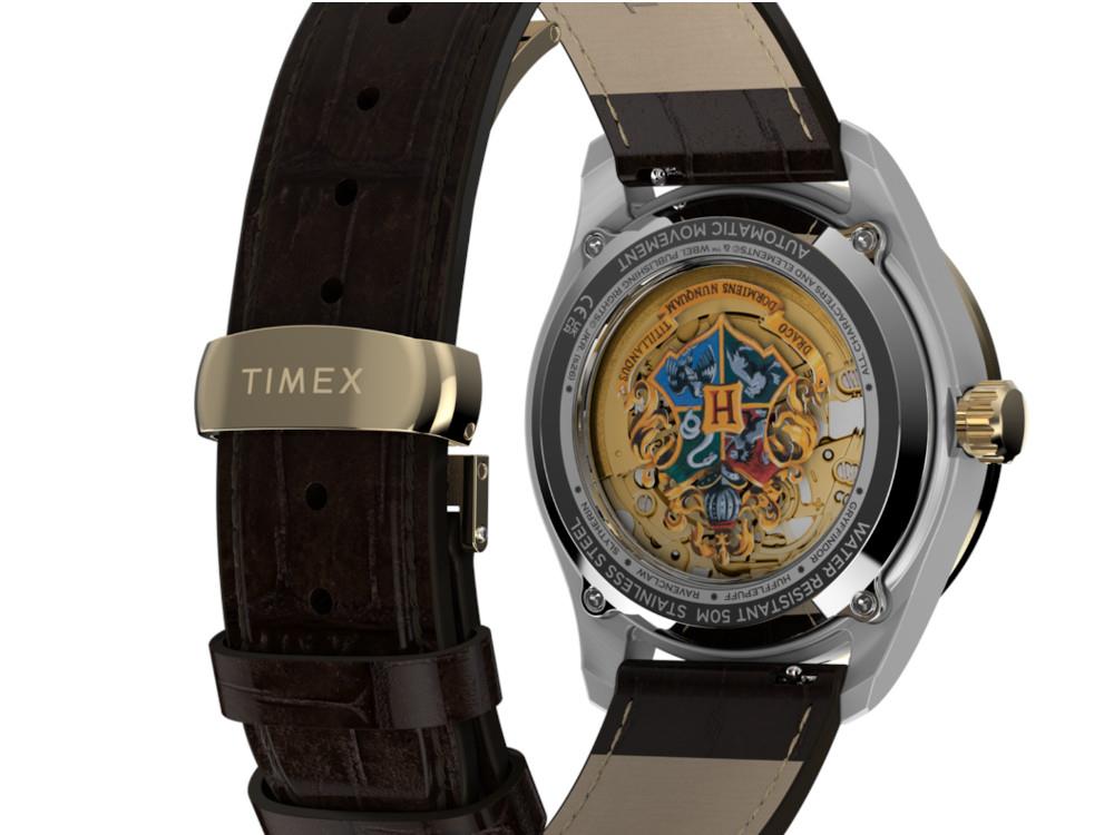 Reloj Automático Timex The Waterbury x Harry Potter, dorado, 39 mm, TW2Y75500