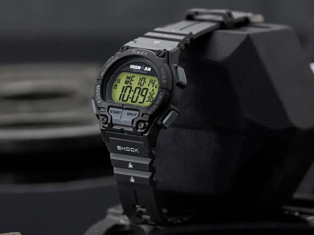 Reloj de Cuarzo Timex Ironman Shock Endure, Negro, 42 mm, TW5M64800