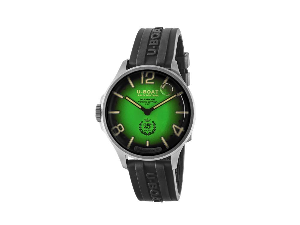 Reloj de Cuarzo U-Boat Capsoil Darkmoon 25° SS Green Soleil, Ed Limitada, 2031