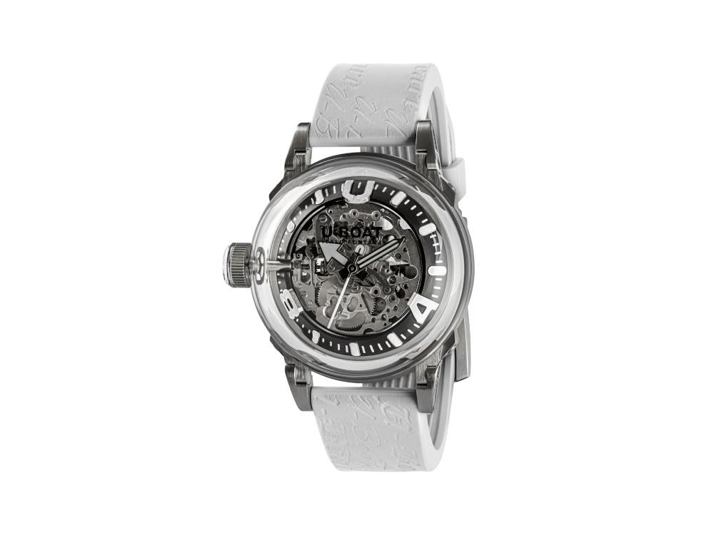 Reloj Automático U-Boat U-65, Acero Inoxidable 316L, 44 mm, Blanco, 3346