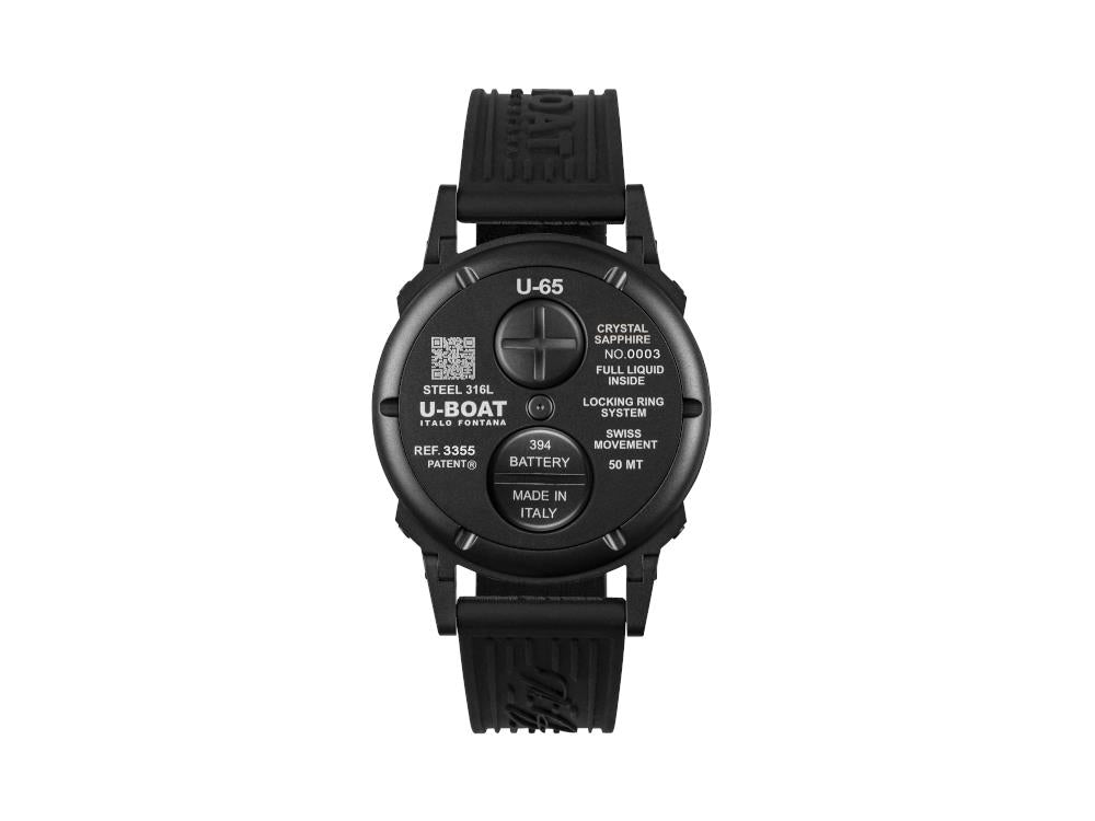 Reloj de Cuarzo U-Boat U-65 PVD White, 44 mm, 3355