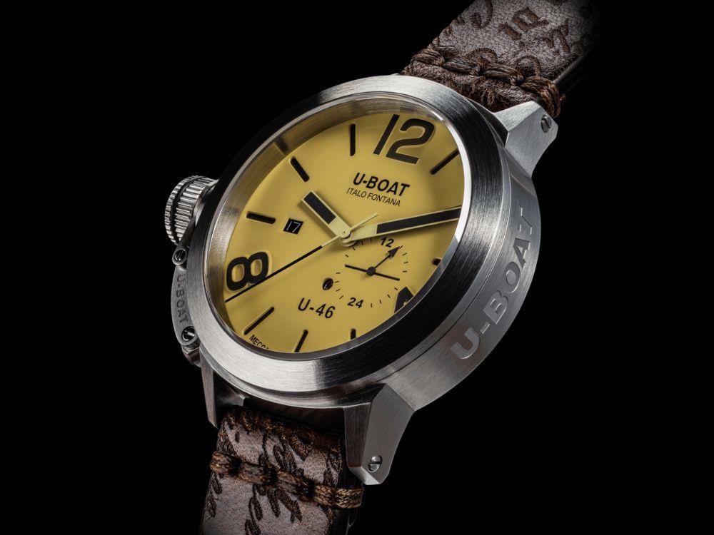 Reloj Automático U-Boat Classico U-46 AS2, Beige, 46 mm, 4647