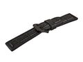 Correa U-Boat Accesorios, Caucho, Negro, 23 mm., Acero, IPB, 5013