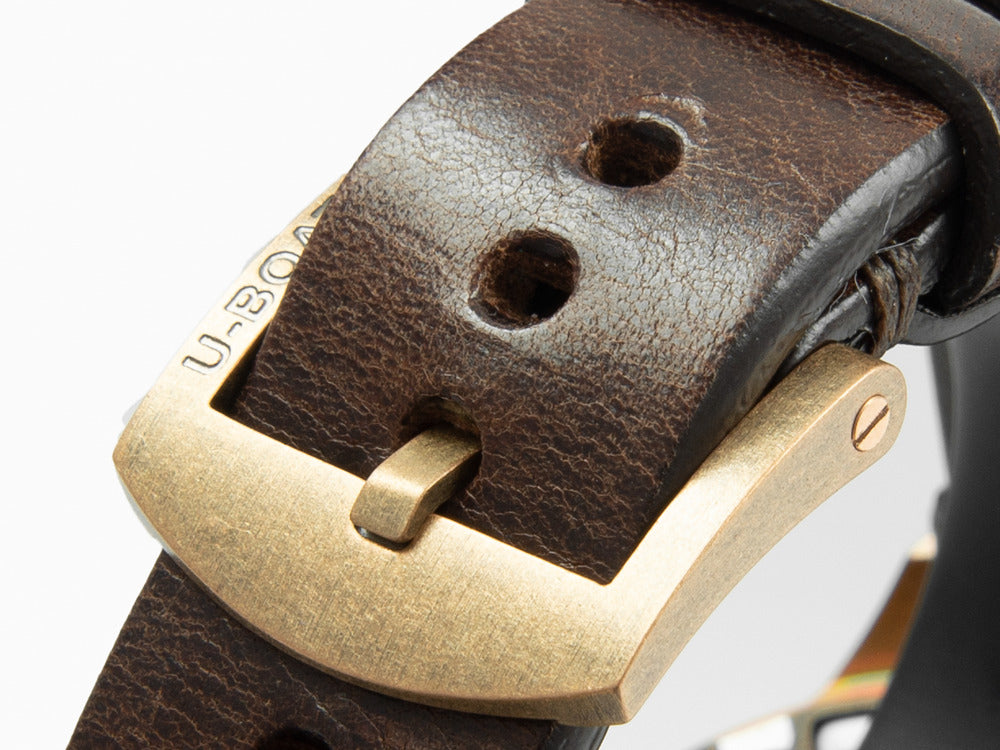Reloj Automático U-Boat Classico U-47 Bronzo, Bronce, Negro, 47 mm, Piel, 7797