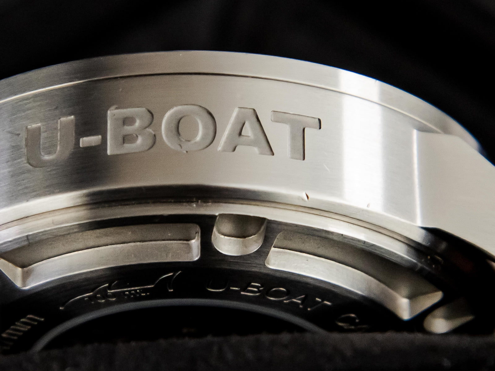 Reloj Automático U-Boat Classico, Acero Inoxidable 316L, Negro, 47mm, 8105